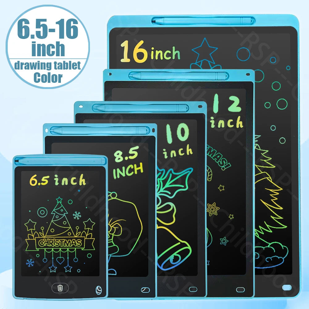 6.5/8.5/10/12/16-Inch LCD Drawing Tablet,Handwriting Pad,Electronic Writing Board,Kids Christmas/Birthday Gifts/Educational toys