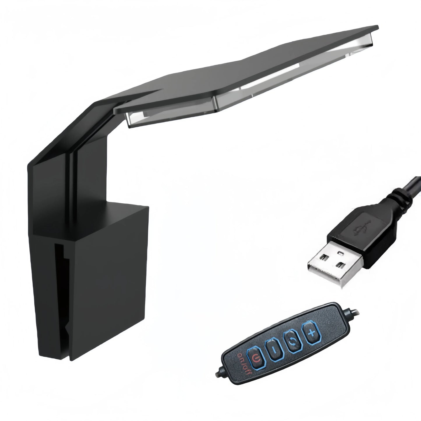 Aquarium USB LED Fish Tank Light Energy Efficient Waterproof Clip on Aquarium Lighting for Aquatic Plants and Small Tanks