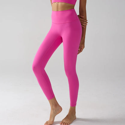 High Waist Naked Feeling Leggings Women Fitness Running Yoga Leggings Pants Energy Gym Tight Leggings Casual Workout Leggings