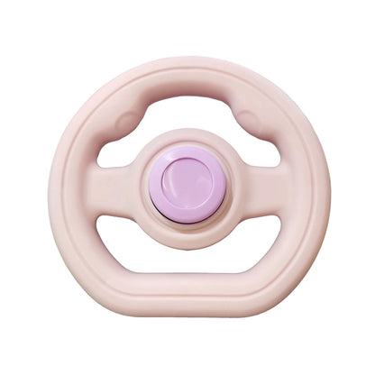 1PC Universal Pretend Steering Wheel for Strollers & Carts - Detachable, Fun Driving Attachment