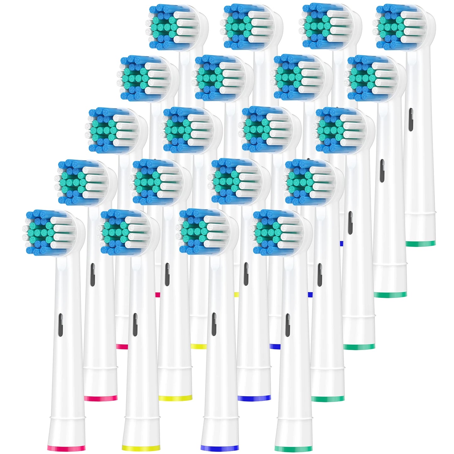 Replacement Toothbrush Heads Compatible with Oral B Professional Electric Brush Heads 1000 1500 3000 6000 7000 7500 8000