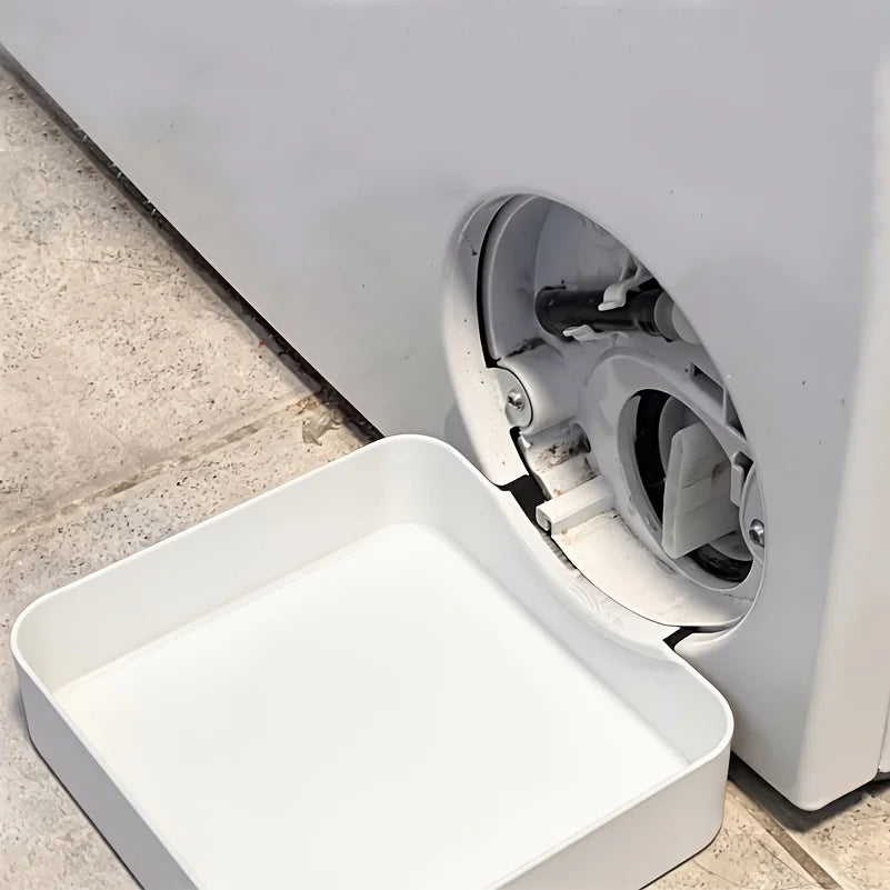 Washing Machine Drain Tray Water Catch Box Leak Proof Pan For Drum Washer Floor Protection