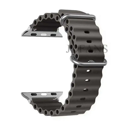 Strap For Apple watch ultra band 49mm 44mm 45mm 41mm 40mm 38mm 44 45 mm 1:1 Original Ocean belt iWatch series 9 10 8 7 se bands