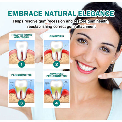 Gingival repair drops Quickly Repair of Cavities Caries Teeth Whiten Remove Yellow Plaque Stains Relieve Gums Decay Toothpaste