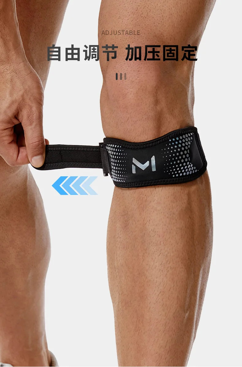 1PCS Adjustable Patella Knee Strap Patellar Tendon Stabilizer Support Band Pain Relief for Soccer Basketball Running