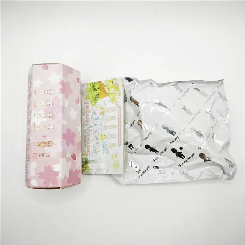 Sonny Angel Cherry Blossom Series Pink Blind Box Toys Anime Action Figure Model Original Ornament Children's Birthday Gifts