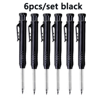 6pcs black