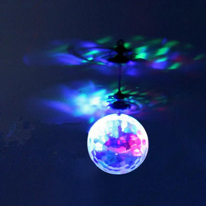 Led Light Luminous Flying Ball Toys Electric Float Flight Balls Electronic Infrared Induction Aircraft Helicopter for Kids Gift