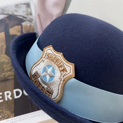 HOT Disney Zootopia 2 Judy Bendable Bunny Ear Sheriff Hat | Movie Cos Accessory | Xmas/Anime Rabbit Police Headwear