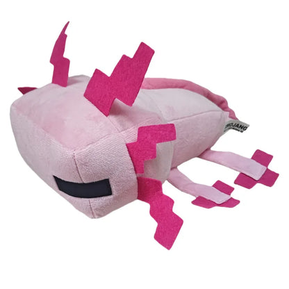 Axolotl Plush Toys Creeper Spider Enderman Wolf Bat Zombie Dragon Cartoon Plush Doll Stuffed Toys Gift for Children Kids