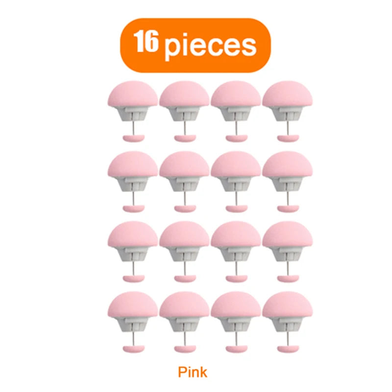 Mushroom Quilt Holder Macaron Non-slip Quilt Blanket Clip One Key To Unlock Blankets Cover Fastener Clip Holder Bed Sheet