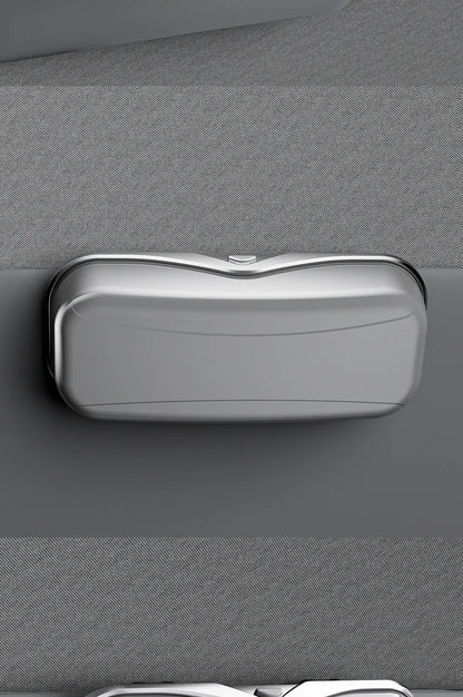 Multifunctional Car Sun Visor Glasses Holder, Portable Eyeglass Storage Box