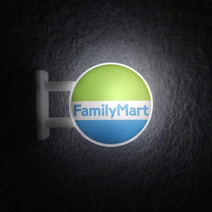 Hot Convenience Store Fridge Magnet Miniature Model Magnetic Attraction Decorate Night Light Atmosphere Light Glowing Signboard