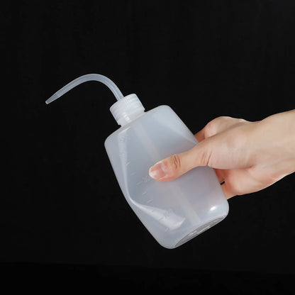 1PCS Tattoo Washing Bottle Clean Squeeze Bottle Eyelash Extension Cleaning Laboratory Measuring Bottles Plastic Makeup Tool