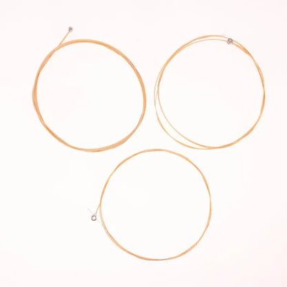 1 Pcs Smooth-Feel Non-Oxidation Acoustic Guitar Strings Set - Ideal For Ballad & Ethnic Plucked Instruments