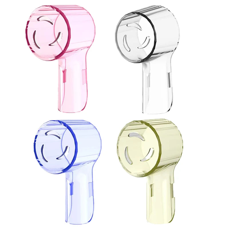 Toothbrush Dustproof Covers Caps Compatible with Braun Oral B Replacement Heads and iO Series Electric Toothbrush Head Protector