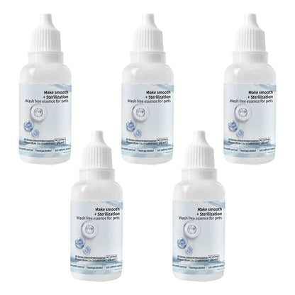 3-5pcs Cat Steam Brush Wash Free Essence Hair Serum Animal Grooming Essence Cat Dog Depilation for Cat Steamy Brush Pet Cleaning