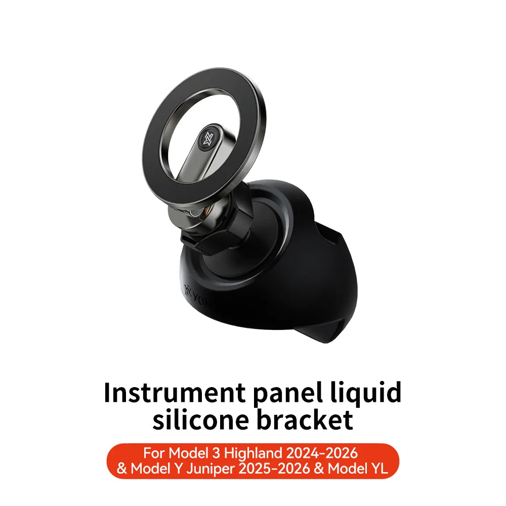 YZ For Tesla Magnetic Car Phone Holder 2026 Model 3/Y/YT Highland Juniper Air Vent Mount Car Bracket Stand 360 Degree Rotatable