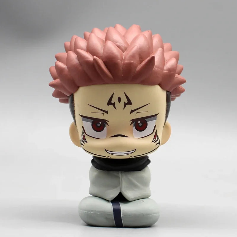 Anime Nanami Kento Ryomen Sukuna Itadori Yuji Action Figures Q Version Jujutsu Kaisen Figurine 10cm PVC Collection Model Toys