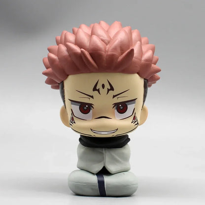 Anime Nanami Kento Ryomen Sukuna Itadori Yuji Action Figures Q Version Jujutsu Kaisen Figurine 10cm PVC Collection Model Toys