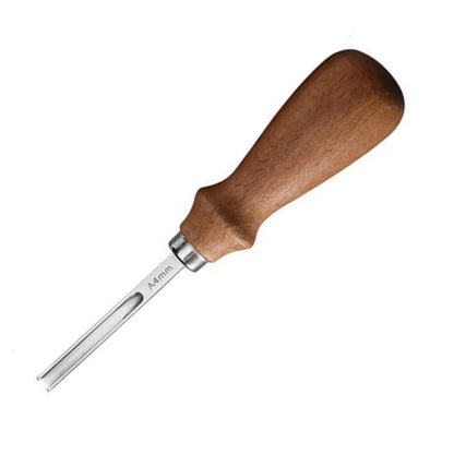 1/4PCS Leather Edge Skiving Beveler Tools Wide Leather Craft Edge Beveler Tool Kit Leather Edge Trimmer for DIY Leather Craft