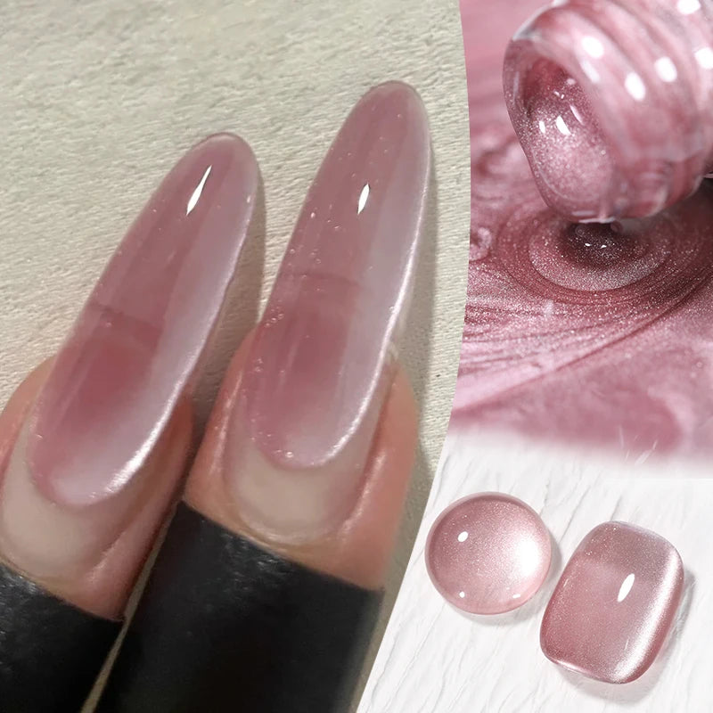 BORN PRETTY 10ml Brown Purple Black Red Cat Magnetic Gel Polish Manicure Soak Off UV Gel Nail Art Varnish Autunm Winter Nails