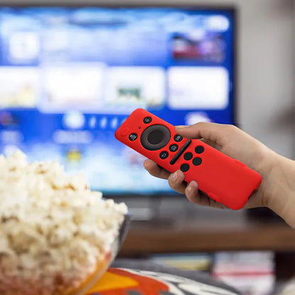 For Samsung BN59-01432A 01432B Remote Control Silicone Protective Case Shockproof Anti-Slip Smart TV Soft Sleeve with Lanyard