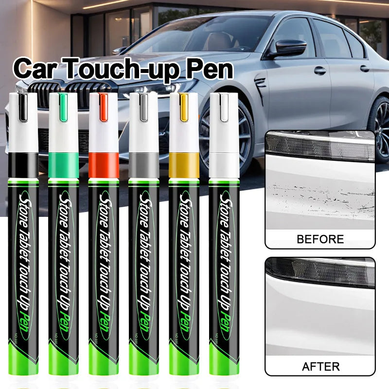 Golden Tombstone Marker Inscription Restoration Pen,  Weatherproof Tracing Pen Quick-Dry Touch Up Paint Pen for Granite Stone