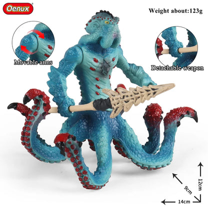 Oenux Mythical Dinosaur Dragon Tiger Golem Lion Snowmen Cattle Model Action Figures Artistical Decoration Collection Kid  Toy