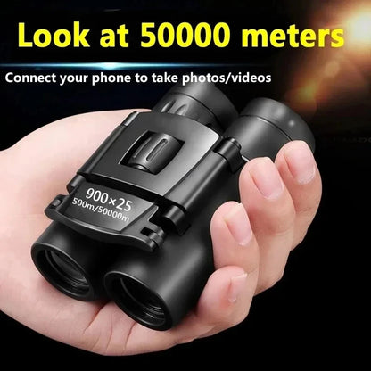 Powerful Long Range 900x25 BAK4 Telescope Low Light Jumelles for Hunting Camping Outdoor Binoculars