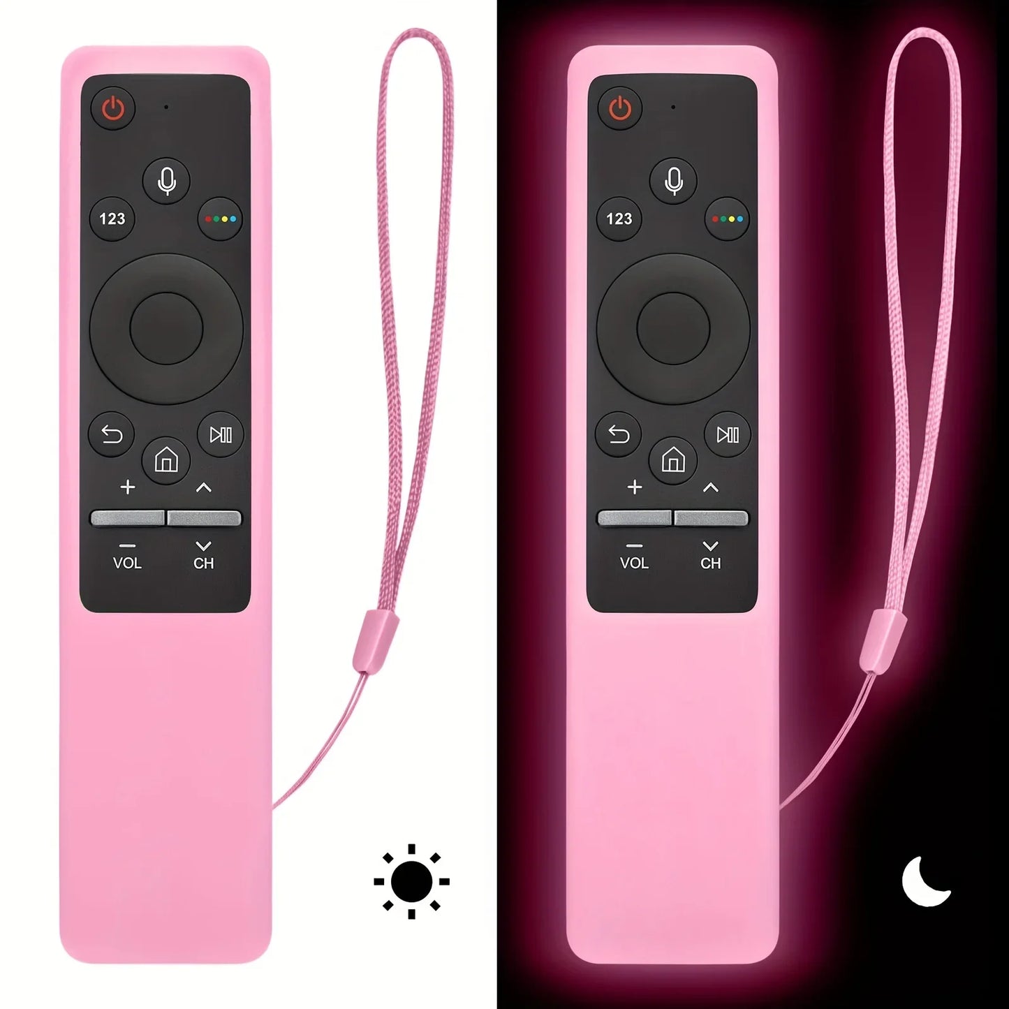 Luminous Protective Silicone Case for Samsung Smart TV Remote Control BN59 Series