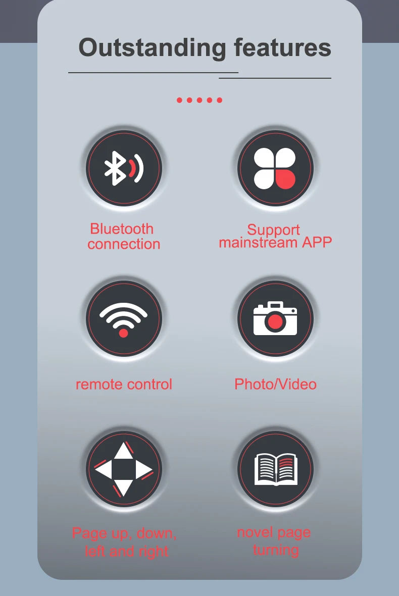 Wireless Bluetooth Mobile Selfie Lazy Artifac Tiktok Remote Control Ring Mobile Phone Bluetooth Controller t For Xiaomi Apple