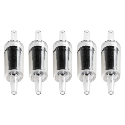 10pcs Plastic One Way Check Valve for Aquarium Air Pump Non-Return Home Fish Tank CO2 System