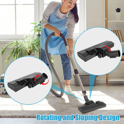 Universal Vacuum Cleaner Brush, 35/32 mm Floor Nozzle, Vacuum Cleaner Accessories, for AEG, Bosch, Siemens, Panasonic, Philips