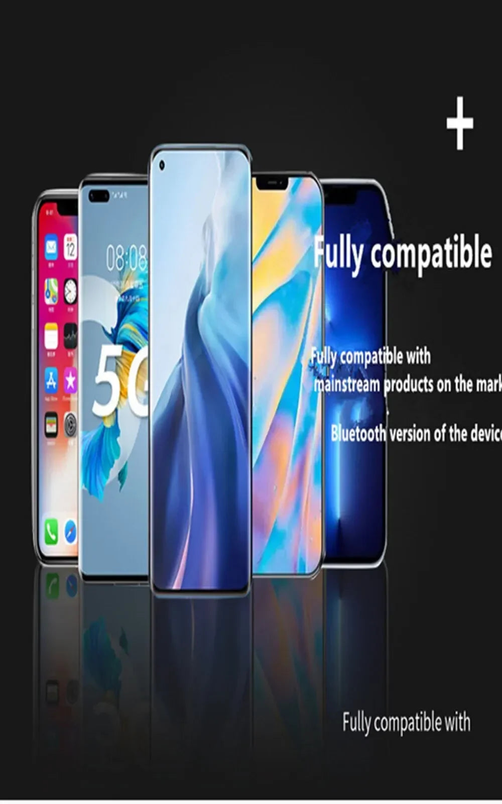 GD28 Bone Conduction TWS Headphones Bluetooth V5.3 Ear Clip Lightweight Business Sports Game Headset with Mic Noise Reduction