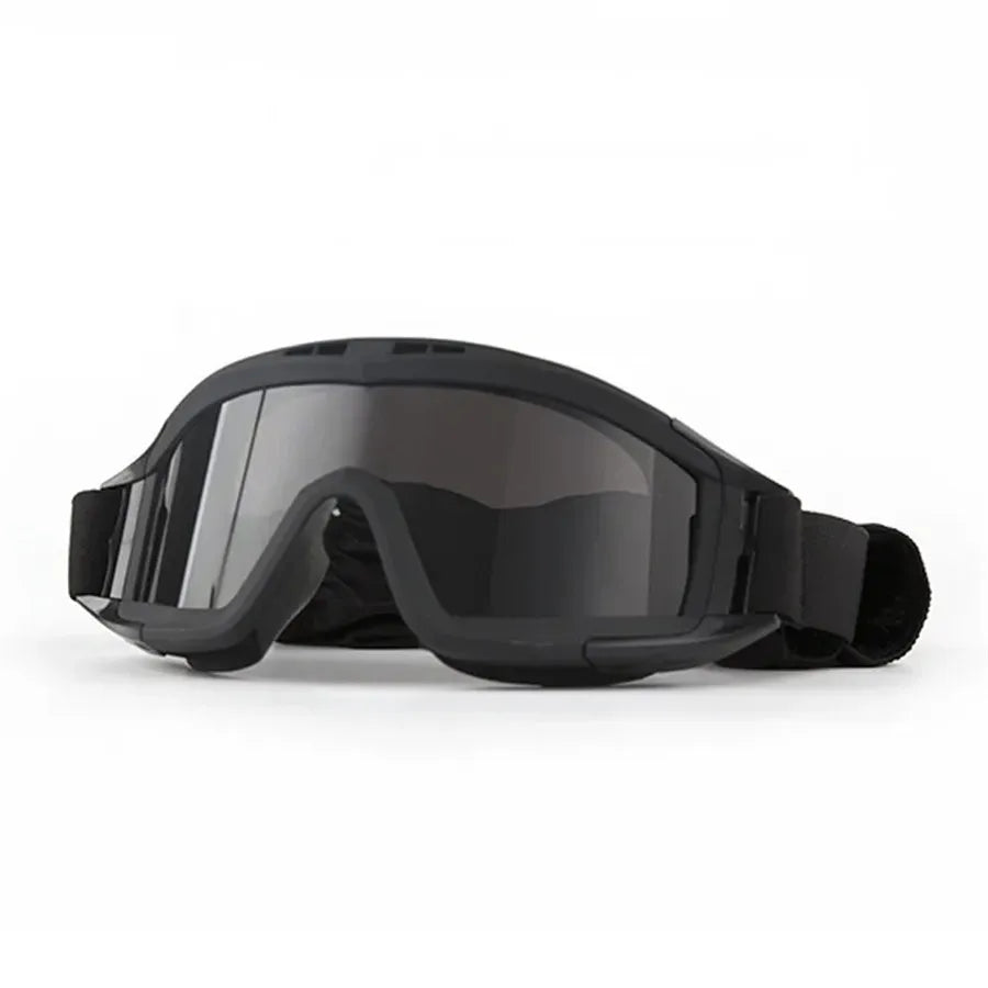 Explosion Proof Shooting Tactical Goggles Anti-impact CS War Game Airsoft Paintball Hunting Mounteering Goggles Glasses