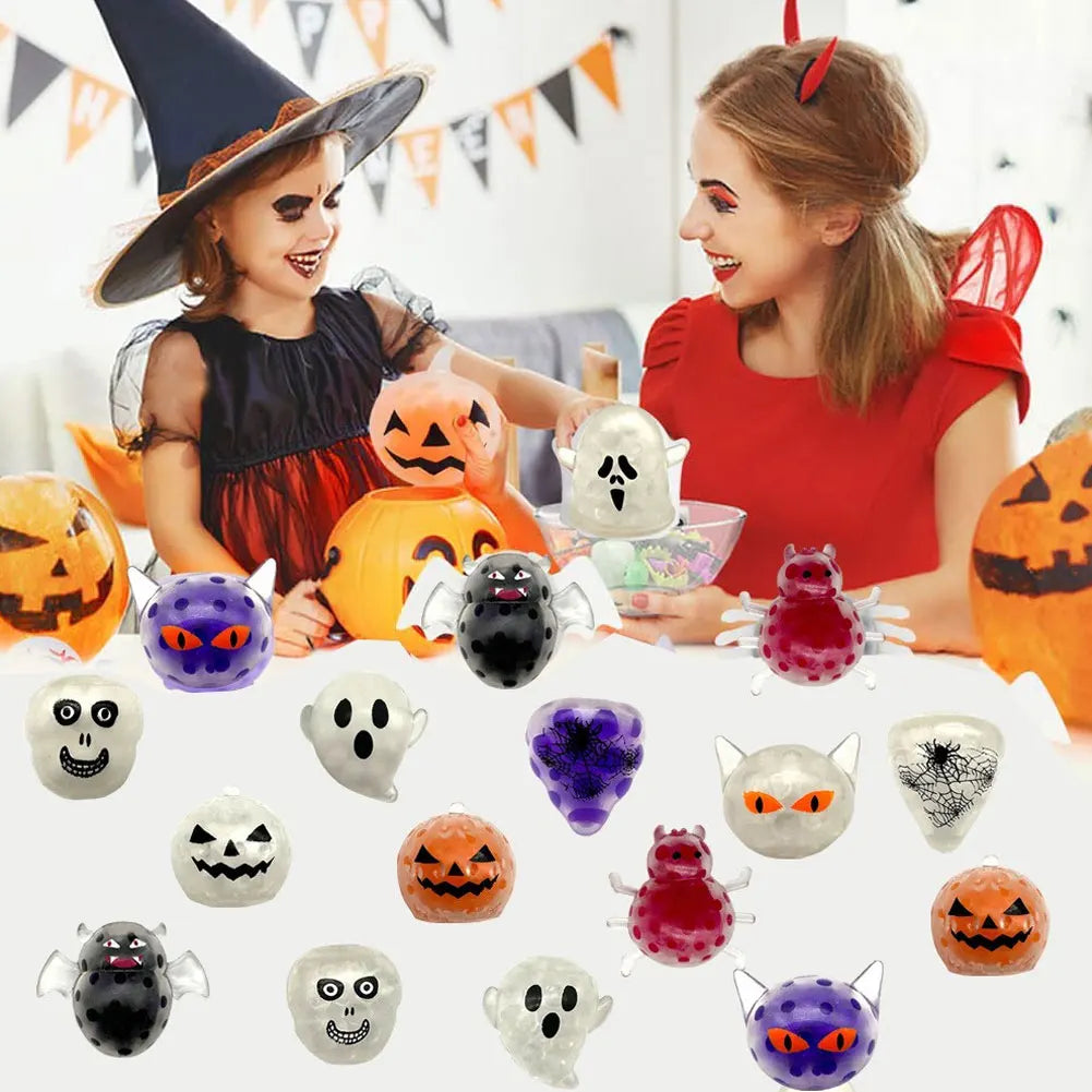 Washable Multi Style Halloween Children's Gifts Can Be Squeezed To Relieve Stress Parties Holidays Funny Props Gifts