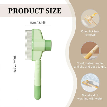 Dog and Cat Knot-removing Comb Pet Hair Removal Self-cleaning Brush Combing the Canine Professional Hairdressing Combs Grooming