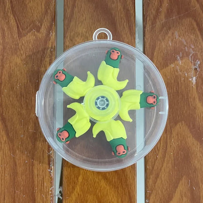 Italian Brainrot Tung Fidget Spinner Chain Toy Deformed Antistress Hand Spinner Vent Toy Adult Stress Relief Fidget Sensory Gyro
