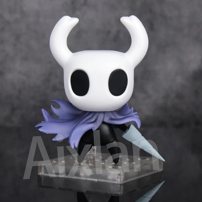 Aixlan 2PCS SET Hollow Knight Figure Cute Edition 10CM Hornet Hollow Knight PVC Action Figure AmineToy Gift Collectible Figurine