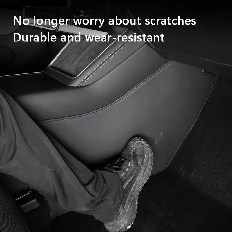 For Tesla ModelY Juniper 2025 Car Central Control Side Anti Kick TPE Waterproof Anti-dirt Full coverage Anti Kick Protective Mat