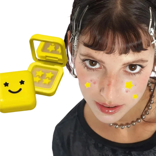 32/152 Patch Yellow Star Pimple Patches Hydrocolloid Acne Patch Pimple Removal Patches Makeup Mirror Star Pimple Patch Stickers