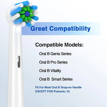 4-12pcs Replacement Brush Heads For Oral-B Electric Toothbrush Advance Power/Vitality Precision Clean/Pro Health/Triumph/3D Exce
