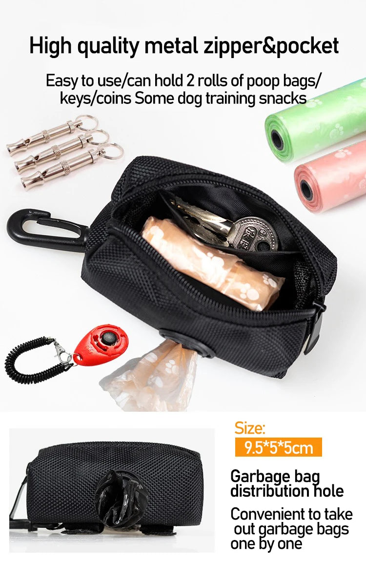 New Dog Poops Bags Holder Pet Bags Dispenser Container for Dog Bags Dispenser Dog Poop Collector GQJ02