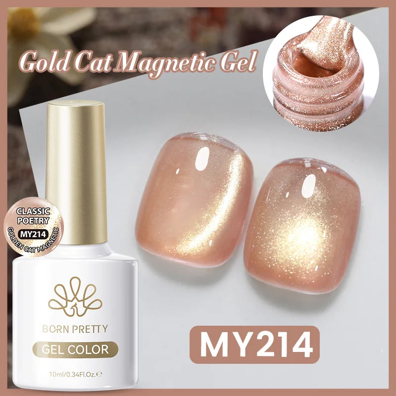 BORN PRETTY 117 Colors Cat Magnetic Gel Nail Polish 10ml Full Coverage Varnish Semi Permanent Super Gorgeous Nails Manicure