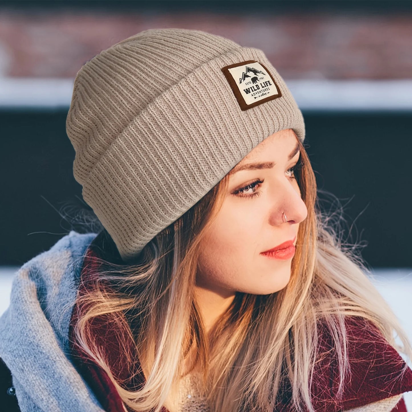 WRELS Outdoor Fleece Sports Hat Winter Warm Windproof Cycling Fishing Hunting Tactical Cap for Men and Women