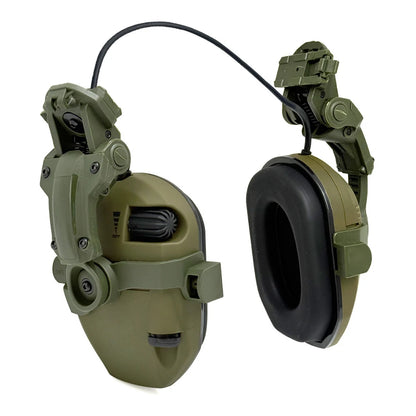 Active Helmet Mounted Earmuffs For Shooting Electronic Hearing Protection Ear Protect Noise Reduction Active Hunting Headphone