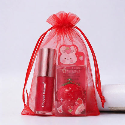 Random Shiping 1PC Strawberry Lip Gloss Lipstick Moisturizing Winter Antifreeze Anti Crack Moisturizing Lasting Lip Balm