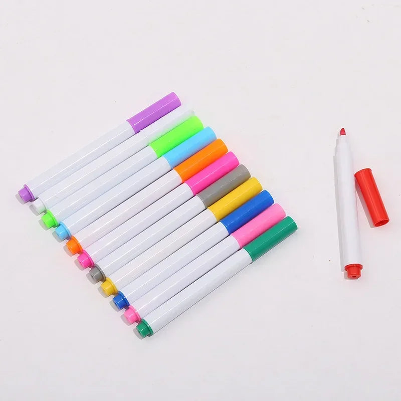 Liquid Chalk Erasable Pen 3-100Pcs White Marker for Glass Windows Blackboard Chalkboard Whiteboard Marker Drawing Chalk Pens