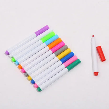 Liquid Chalk Erasable Pen 3-100Pcs White Marker for Glass Windows Blackboard Chalkboard Whiteboard Marker Drawing Chalk Pens